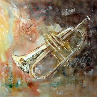 Musical Instrument oil painting